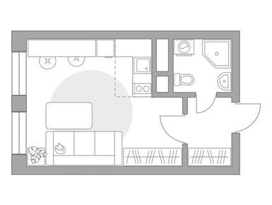 Студия 23.70 кв.м, ЖК «Пехра», 5 011 557 руб.