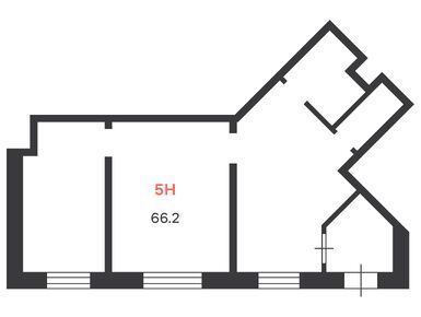 Студия 66.20 кв.м, Жилой дом «Северная ул., д. 21, к. 1, 2, 3, 4», 15 762 000 руб.