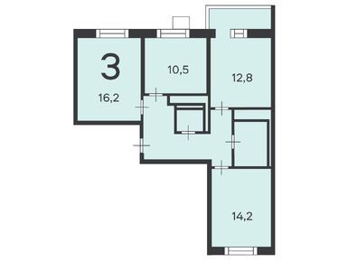 3-комнатная 72.20 кв.м, Жилой дом «Илимская ул., д. 5», 19 862 220 руб.