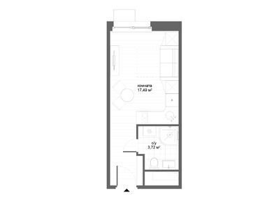 Планировки студии-апартаменты в CitiMix (СитиМикс)