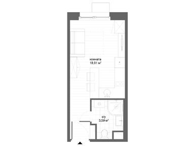 Студия 22.50 кв.м, CitiMix (СитиМикс), 8 825 000 руб.