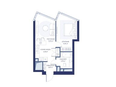 Планировки однокомнатные в hideOUT (хайдАУТ)