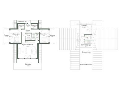 3-комнатная 191.90 кв.м, Коттеджный поселок ART HOUSE (Арт Хаус), 12 540 000 руб.