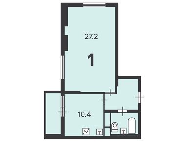 1-комнатная 47.20 кв.м, Жилой дом «Люблинская ул., д. 76, к. 5», 13 610 309 руб.