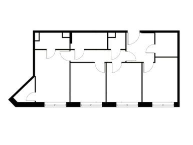 Планировки трехкомнатные в Жилой комплекс Voxhall (Воксхолл)
