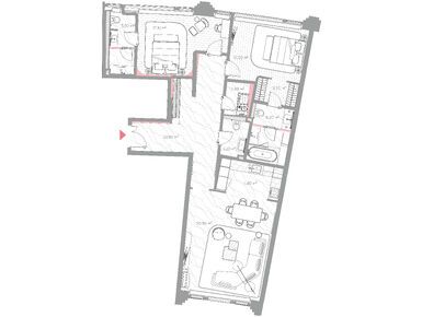 Планировки двухкомнатные в Клубный дом Nicole (Николь)