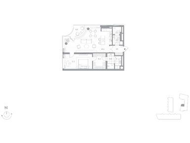 1-комнатная 106.30 кв.м, Клубный дом Phantom (Фантом), 204 096 000 руб.