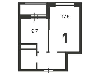 Планировки однокомнатные в Жилой дом «6-я Радиальная ул., д. 7/6, к. 1»
