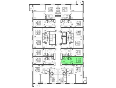 Студия 23.43 кв.м, ЖК «Гармония Парк», 3 940 230 руб.