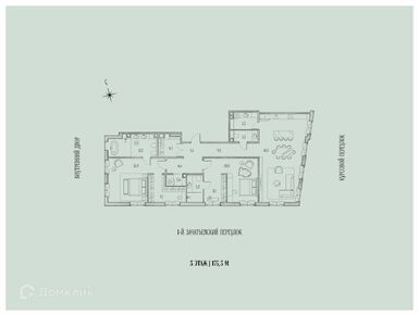 Планировки 2-к. апартаменты в Клубный дом Annabel’s (Аннабелс)