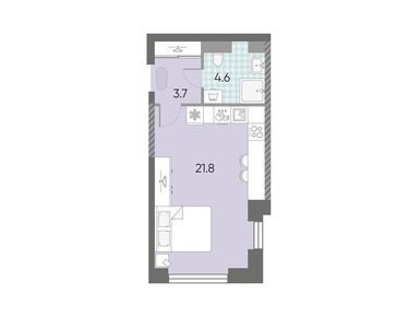 Студия 30.12 кв.м, ЖК «ЗИЛАРТ», 20 528 531 руб.