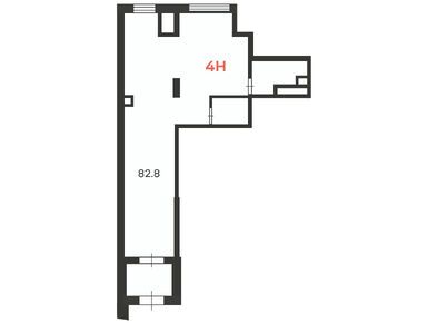 Студия 82.80 кв.м, Жилой дом «6-я Радиальная ул., д. 7/1, к. 1», 16 939 000 руб.