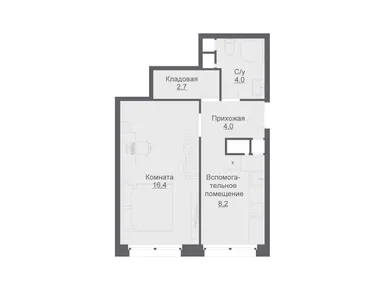 1-комнатные 35.30 кв.м, МФК Liberty (Либерти), 8 119 000 руб.