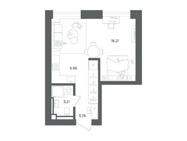 Планировки однокомнатные в ЖК ULTIMAcity (Ультимасити)