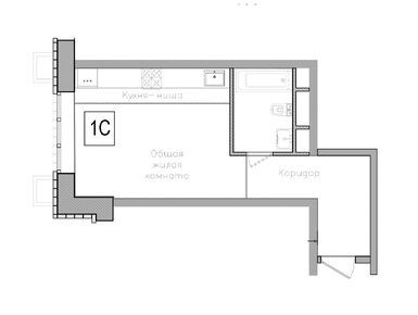 Планировки однокомнатные в ЖК Art (Арт) (Наро-Фоминск)