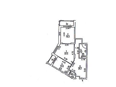 Планировки двухкомнатные в ЖК на ул. Дыбенко, корп. 1, вл. 38 (ЖК Корона Севера)