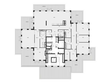 Планировки четырехкомнатные в Дизайнерский дом ELEVEN 11 (Элевен 11)