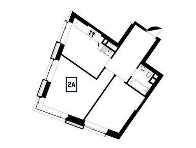 2-комнатная 56.50 кв.м, ЖК Wellton Towers (Велтон Тауэрс), 31 301 000 руб.