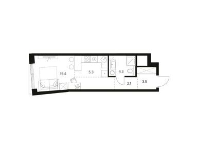 Студия 30.60 кв.м, ЖК NEXUS by Akvilon (Нексус от Аквилон), 22 360 307 руб.