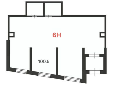 Студия 100.50 кв.м, Жилой дом «6-я Радиальная ул., д. 7/1, к. 1», 19 856 000 руб.