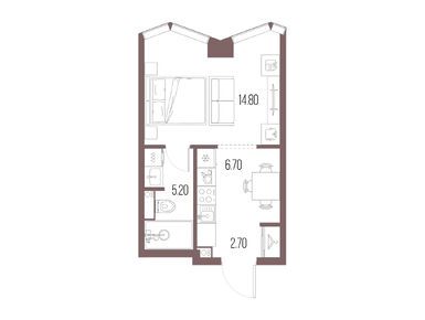 Студия 29.40 кв.м, ЖК «Северный Порт», 19 090 890 руб.