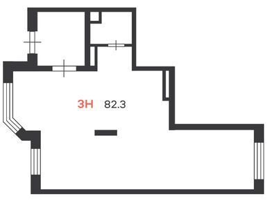 Планировки студии в Жилой дом «6-я Радиальная ул., д. 7/6, к. 1»