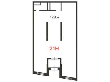 Студия 129.40 кв.м, Жилой дом «6-я Радиальная ул., д. 7/1, к. 1», 24 392 000 руб.