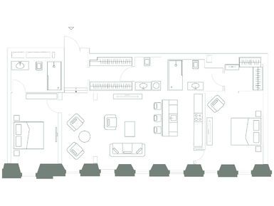 1-комнатные 116.00 кв.м, Комплекс особняков «Камергер», 232 000 000 руб.