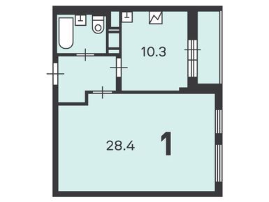 1-комнатная 46.70 кв.м, Жилой дом «Люблинская ул., д. 76, к. 4», 14 105 689 руб.