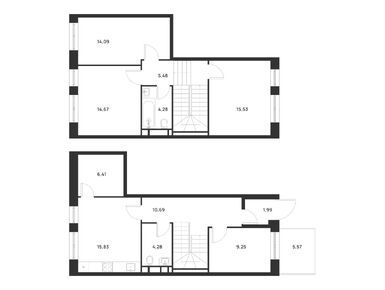 Планировки четырехкомнатные в ЖК «Талисман на Рокоссовского»
