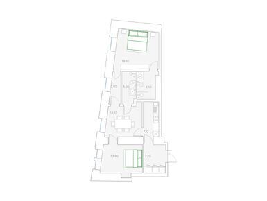 2-комнатная 75.00 кв.м, Клубный дом Duo (Дуо), 211 680 000 руб.