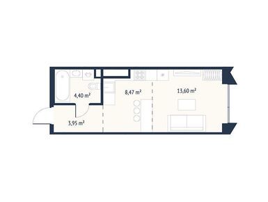 Студия 30.41 кв.м, ЖК «Первый Нагатинский», 23 288 793 руб.