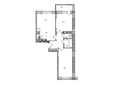 Планировки трехкомнатные в ЖК «Истомкино»