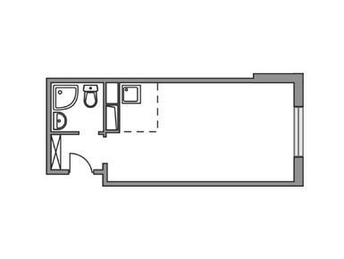 Планировки студии в ЖК «Новая Рига»