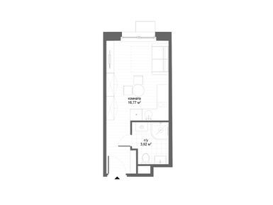 Планировки студии-апартаменты в CitiMix (СитиМикс)