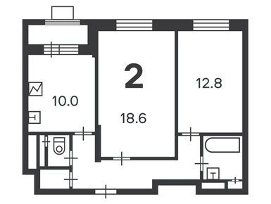 2-комнатная 56.00 кв.м, Жилой дом «Щелковское ш., д. 71», 18 071 200 руб.