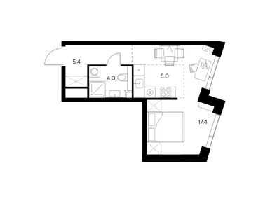 Студия 31.80 кв.м, ЖК NEXUS by Akvilon (Нексус от Аквилон), 21 708 588 руб.