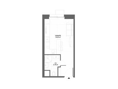 Студия 23.41 кв.м, CitiMix (СитиМикс), 9 179 900 руб.