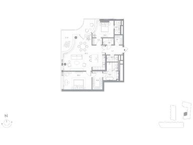 2-комнатная 152.30 кв.м, Клубный дом Phantom (Фантом), 319 830 000 руб.