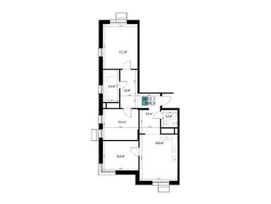 Планировки четырехкомнатные в ЖК «Одинцово сити»