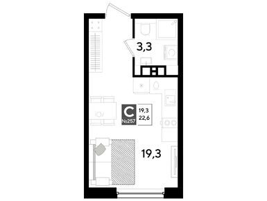 Студия 22.60 кв.м, ЖК DOGMA PARK (Догма Парк), 5 021 720 руб.