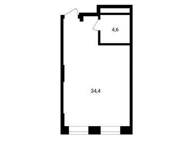 Планировки 1-к. апартаменты в Квартал «Резиденции архитекторов»