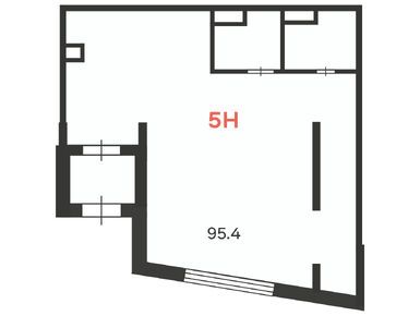 Студия 95.40 кв.м, Жилой дом «6-я Радиальная ул., д. 7/1, к. 1», 18 950 000 руб.