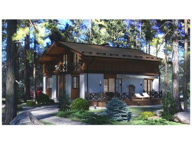 Планировки четырехкомнатные в Коттеджный поселок «Комфорт»