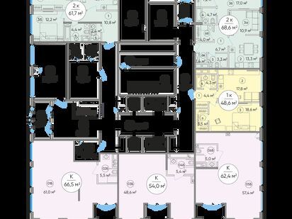 Помещение свободного назначения, 66.50 м<sup>2</sup>