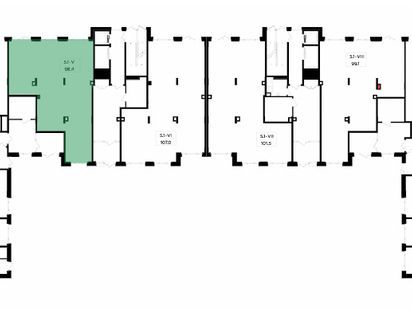 Торговое помещение, 98.40 м<sup>2</sup>