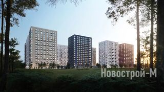 ЖК «Форевиль»: квартиры разных форматов рядом с лесопарком и станцией метро в Новой Москве
