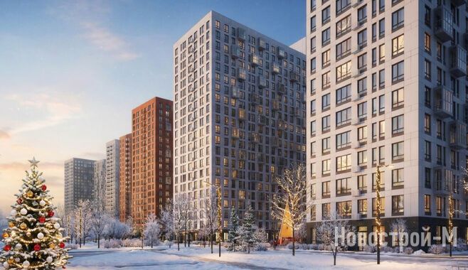 ЖК «Космопарк» — квартиры комфорт-класса с разнообразными планировками в доме у реки