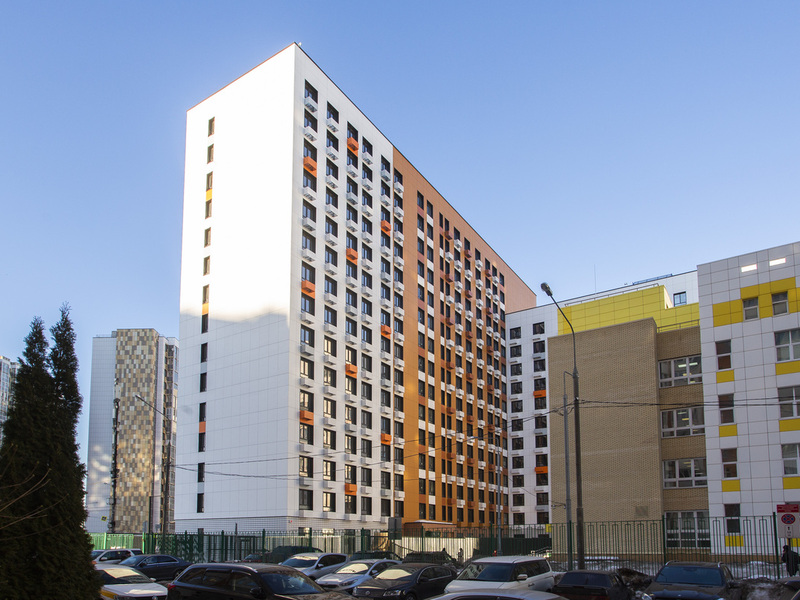 Солнцево парк Ход строительства корпуса 39а на начало марта 2022 г.