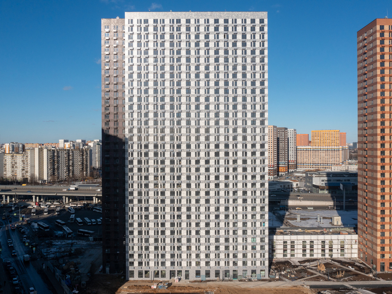 Оранж парк Ход строительства корпуса 10 в марте 2022 г.